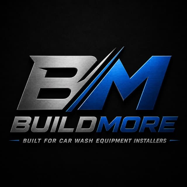 BuildMore — Built for car wash equipment installers